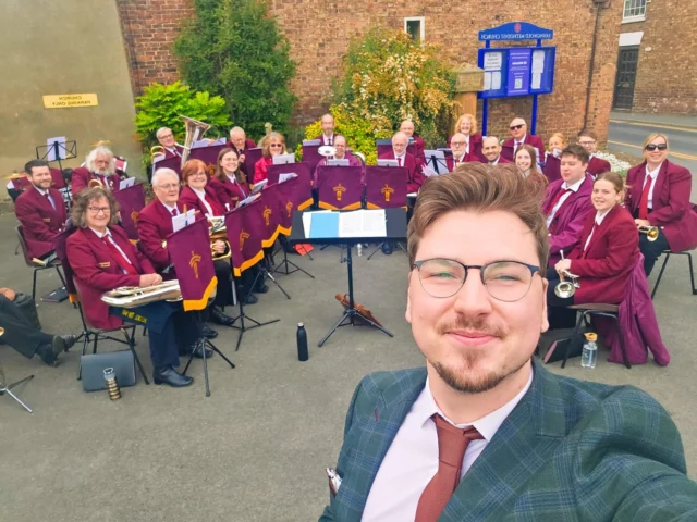 A fantastic morning at Easingwold Methodist Church. #brassbanding #brassbandyorkshire #brassbands #brassband #easingwold #easingwoldtownband